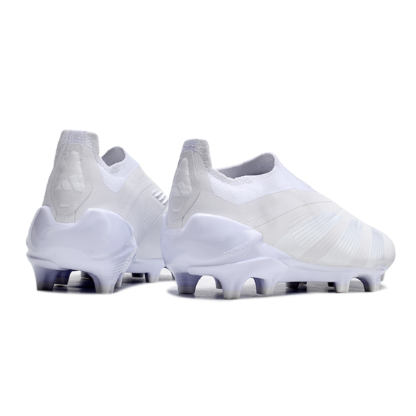 Adidas Predator 30 Elite Fußballschuh für Naturrasen, schnürlos, FG, weiße Basis, Pack - VENI Fußball