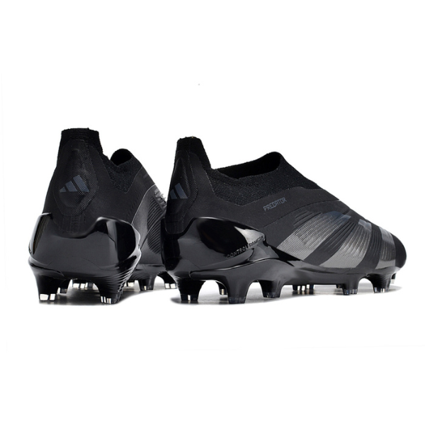 Adidas Predator 30 Elite Nockenschuh ohne Schnürsenkel FG, schwarze Basis, Pack - VENI Fußball