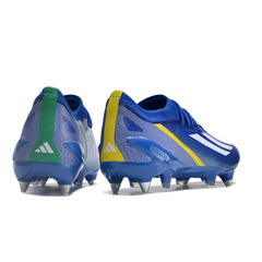Chuteiras de campo Adidas X Crazyfast.1 SG com pontas de alumínio Brasil Pack - VENI Futebol