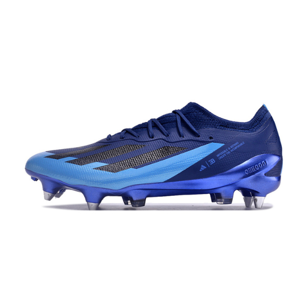 Chaussures de foot Adidas X Crazyfast.1 SG à pointes aluminium Bugatti Pack - VENI Futebol