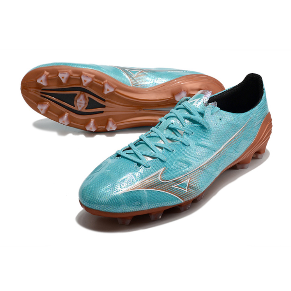 Chuteise für Rasen Mizuno Alpha FG Hellblau - VENI Futebol
