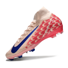 Nike Air Zoom Mercurial Superfly 10 Elite Pink and Blue Firm Ground FG Football Boot