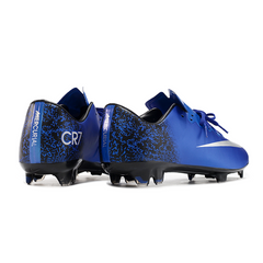 Nike Air Zoom Mercurial Vapor 10 Elite Blue and Black Firm Ground FG Football Boot