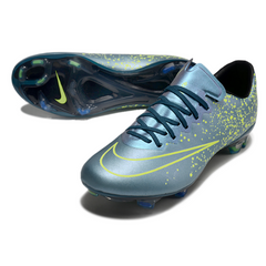 Nike Air Zoom Mercurial Vapor 10 Elite Silver and Green Firm Ground FG Football Boot