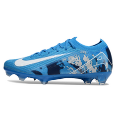 Nike Air Zoom Mercurial Vapor 16 Elite Blue and White Firm Ground FG Football Boot