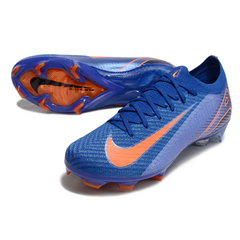Nike Air Zoom Mercurial Vapor 16 Elite Blue and Orange Firm Ground FG Football Boot