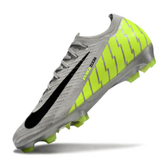 Nike Air Zoom Mercurial Vapor 16 Elite Gray and Green Firm Ground FG Football Boot
