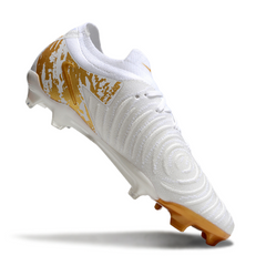 Nike Phantom GX2 Elite White and Gold Firm Ground FG Football Boot