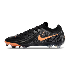 Nike Phantom GX2 Elite FG Fußballschuhe in Schwarz und Orange - VENI Futebol
