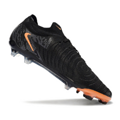 Chuteilschuh für Naturrasen Nike Phantom GX2 Elite FG, Schwarz und Orange - VENI Futebol