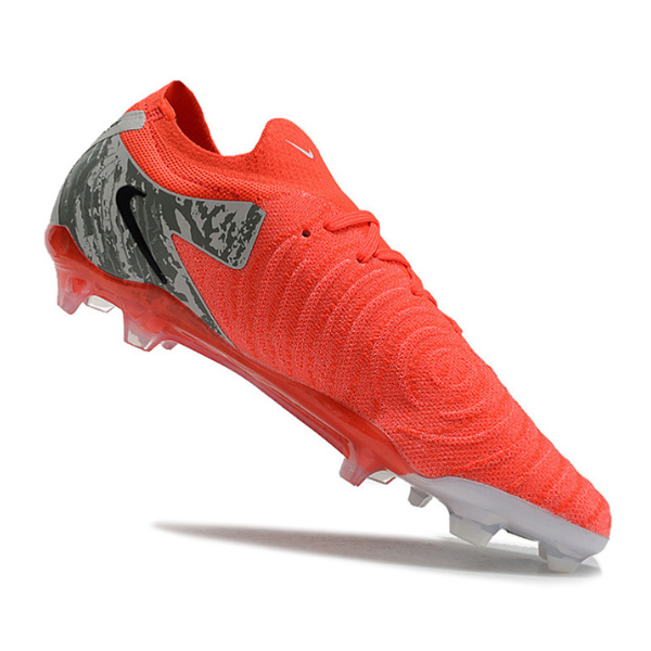 Nike Phantom GX2 Elite FG Fußballschuh rot und grau - VENI Fußball