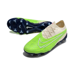 Crampons de football Nike Phantom GX Elite FG verts et blancs - VENI Futebol