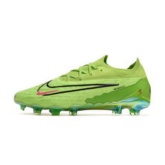 Nike Phantom GX Elite FG Fußballschuhe für Naturrasen, grün und schwarz - VENI Futebol