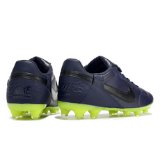 Chuteira Campo Nike Premier 3 FG Azul e Verde - VENI Futebol