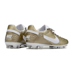 Nike Premier 3 FG Fußballschuh für Naturrasen – goldfarben - VENI Futebol