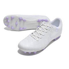 Nike Tiempo 10 Legend AG Academy Fußballschuhe für Rasen, Weiß - VENI Futebol
