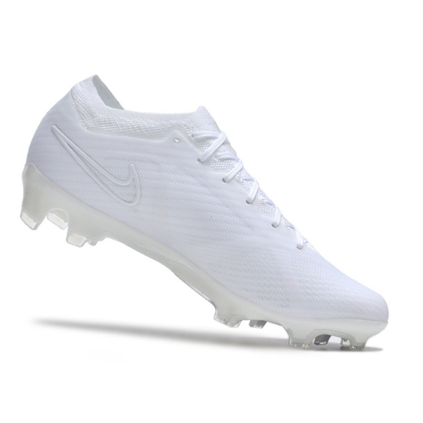 Nike Zoom Mercurial Vapor 15 Elite FG Fußballschuhe für Naturrasen, ganz weiß - VENI Futebol