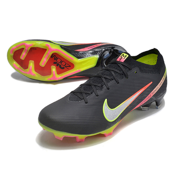 Chuteira Campo Nike Zoom Mercurial Vapor 15 Elite FG Rashford Preta Pack - VENI Futebol