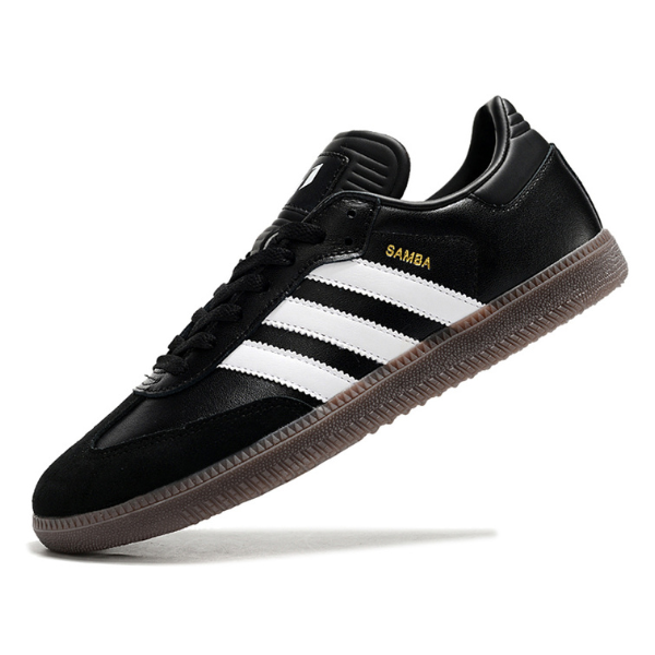 Chuteira Futsal Adidas Samba Classic Messi Preta e Branca - VENI Futebol