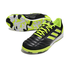 Adidas Competition Top Black and Green Indoor IC Football Boot