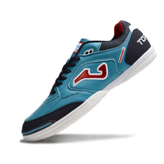 Joma Top Flex 24 IC Blue and Red Indoor IC Football Boot
