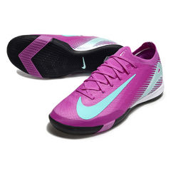 Nike Zoom Mercurial Vapor 16 Elite Purple and Light Blue Indoor IC Football Boot