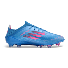 Kinder-Fußballschuhe für Rasen Adidas F50 Elite FG Blau und Rosa - VENI Futebol