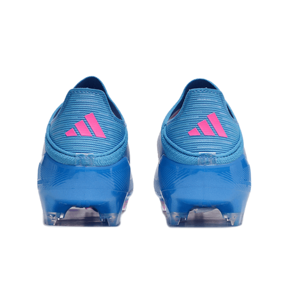 Kinder-Fußballschuh für Rasen Adidas F50 Elite FG Blau und Rosa - VENI Futebol