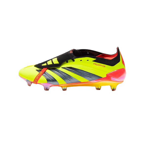 Chuteira Infantil Campo Adidas Predator 30 Elite Com Lingua FG Energy Citrus Pack - VENI Futebol