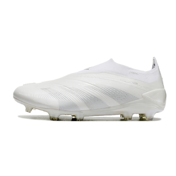 Chuteira Infantil Campo Adidas Predator 30 Elite Sem Cadarço FG Pearlized Pack - VENI Futebol