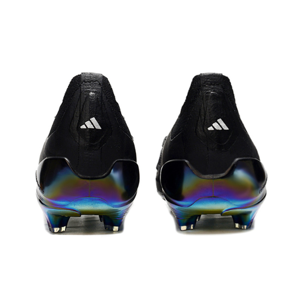 Kinder-Fußballschuhe Adidas Predator 30 Elite ohne Schnürsenkel FG, schwarz-weiß - VENI Futebol