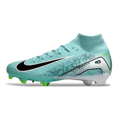 Nike Air Zoom Mercurial Superfly 10 Elite Light Blue Firm Ground FG Kids Football Boot