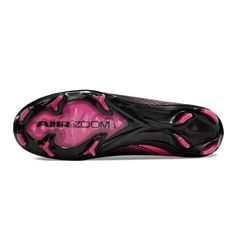 Nike Air Zoom Mercurial Superfly 10 Elite Black and Pink Firm Ground FG Kids Football Boot