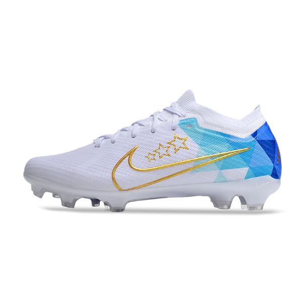 Chuteira Infantil Campo Nike Zoom Mercurial Vapor 15 Elite FG Argentina Pack - VENI Futebol