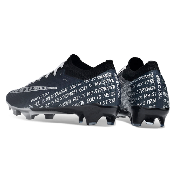 Crampons de football enfant Nike Zoom Mercurial Vapor 15 Elite FG Pack God is My Strength - VENI Futebol