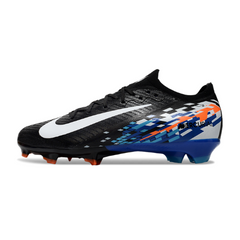 Nike Air Zoom Mercurial Vapor 16 Elite Black Blue and Orange Firm Ground FG Football Boot