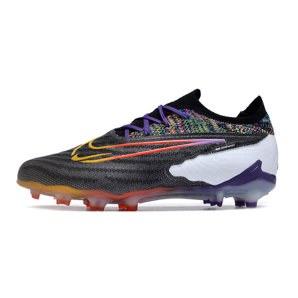 Chuteira Infantil Campo Nike Phantom GX Elite FG Preta e Colorida - VENI Futebol