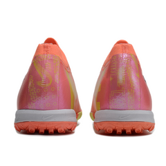 Nike Zoom Mercurial Vapor 16 Elite Red and Yellow Turf TF Kids Football Boot