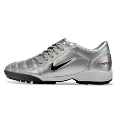 Nike Total 90 III Kids Turf TF Football Boot Silver