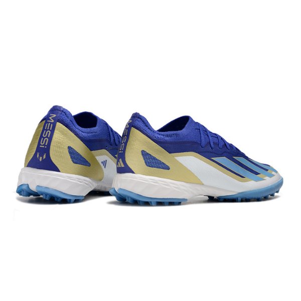 Chuteira für Kunstrasen Adidas X Crazyfast.1 TF Messi Spark Gen10s Pack - VENI Futebol