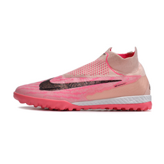 Chaussures de football à 5 Nike Phantom GX Elite DF TF roses - VENI Futebol