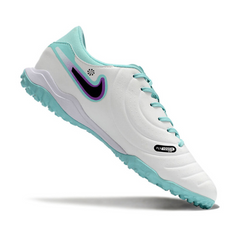 alt
Nike Tiempo 10 Legend Academy TF Turf-Fußballschuhe, Weiß und Blau - VENI Fußball
