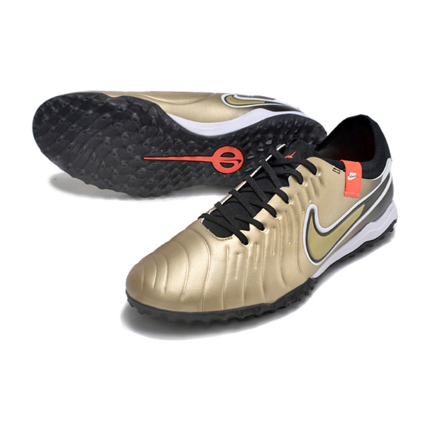 Chaussures de football Nike Tiempo 10 Legend Pro TF Golden Touch Pack - VENI Futebol
