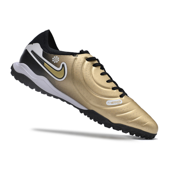 Chaussures de foot à 5 Nike Tiempo 10 Legend Pro TF Golden Touch Pack - VENI Futebol