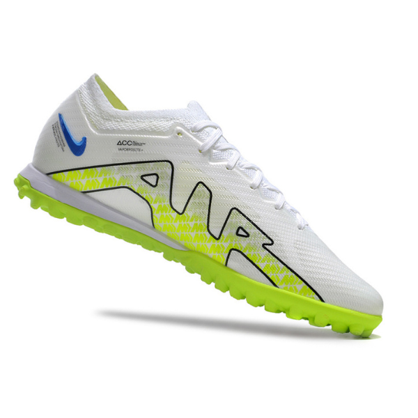 ChuteSoccer Nike Zoom Mercurial Vapor 15 Elite TF Weiß und Grün - VENI Futebol