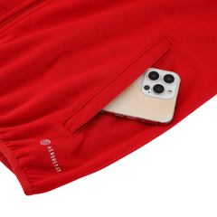Adidas Trainingsanzug Jacke + Hose Rot und Schwarz - VENI Fußball