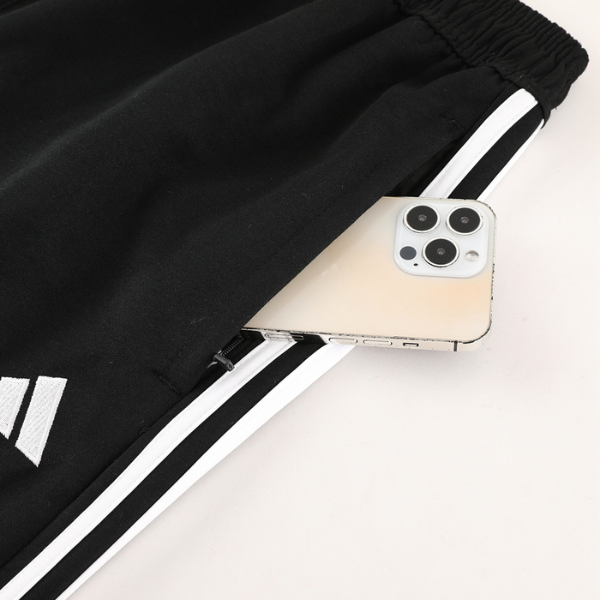 Adidas Trainingsanzug Jacke + Hose Rot und Schwarz - VENI Fußball