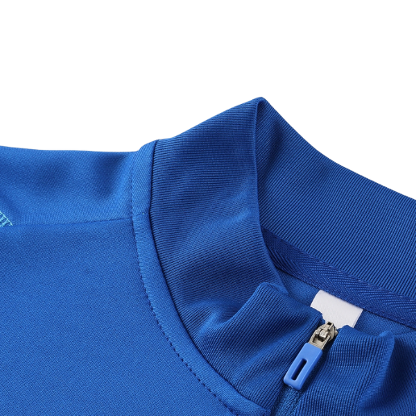 Adidas Trainingsanzug für kühles Wetter: Sweatshirt + Hose, Blau - VENI Futebol