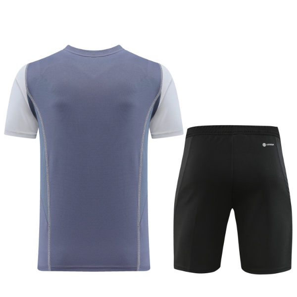 Conjunto Adidas Camiseta + Short Cinza - VENI Futebol