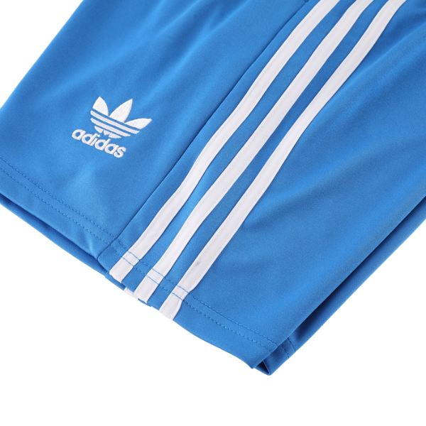 Adidas Set T-Shirt + Shorts in Hellblau - VENI Fußball